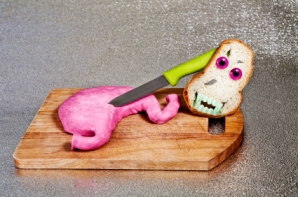 gluten hurts the stomach if you're sensitive